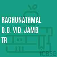 Raghunathmal D.O. Vid. Jamb Tr Secondary School Logo
