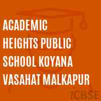 Academic Heights Public School Koyana Vasahat Malkapur Logo
