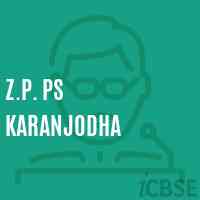 Z.P. Ps Karanjodha Primary School Logo