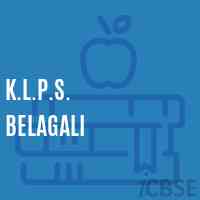 K.L.P.S. Belagali Primary School Logo