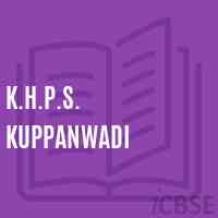 K.H.P.S. Kuppanwadi Middle School Logo
