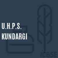 U.H.P.S. Kundargi Middle School Logo