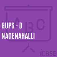 Gups - D Nagenahalli Middle School Logo