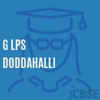 G Lps Doddahalli Primary School Logo