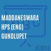 Maddaneswara Hps (Eng) Gundlupet Middle School Logo