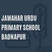 Jawahar Urdu Primary School Badnapur Logo