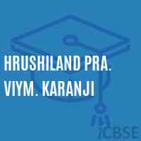 Hrushiland Pra. Viym. Karanji Middle School Logo