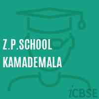 Z.P.School Kamademala Logo