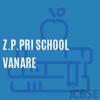 Z.P.Pri School Vanare Logo