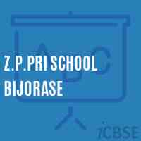 Z.P.Pri School Bijorase Logo