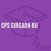 Cps Girgaon Bu Middle School Logo