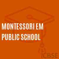 Montessori Em Public School Logo