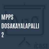 Mpps Dosakayalapalli 2 Primary School Logo