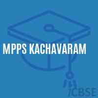 Mpps Kachavaram Primary School Logo