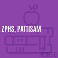 Zphs, Pattisam Secondary School Logo