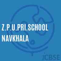 Z.P.U.Pri.School Navkhala Logo