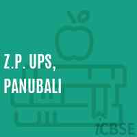 Z.P. Ups, Panubali Middle School Logo