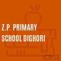Z.P. Primary School Dighori Logo