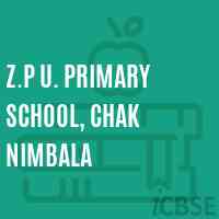Z.P U. Primary School, Chak Nimbala Logo