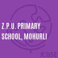 Z.P.U. Primary School, Mohurli Logo