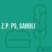 Z.P. Ps, Saholi Primary School Logo