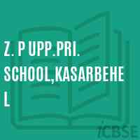 Z. P Upp.Pri. School,Kasarbehel Logo