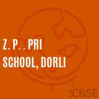 Z. P. . Pri School, Dorli Logo