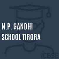 N.P. Gandhi School Tirora Logo