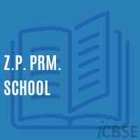 Z.P. Prm. School Logo