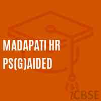 Madapati Hr Ps(G)Aided Primary School Logo