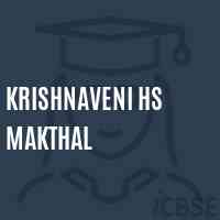 Krishnaveni Hs Makthal Secondary School Logo