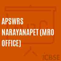 Apswrs Narayanapet (Mro office) Secondary School Logo