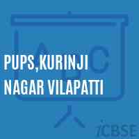 Pups,Kurinji Nagar Vilapatti Primary School Logo