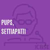Pups, Settiapatti Primary School Logo