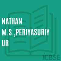 Nathan M.S.,Periyasuriyur Middle School Logo