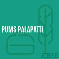 Pums Palapatti Middle School Logo