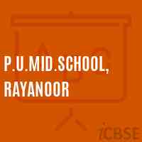 P.U.Mid.School, Rayanoor Logo