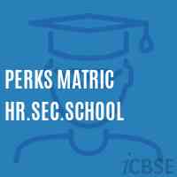 Perks Matric Hr.Sec.School Logo