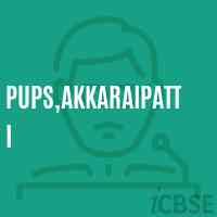 Pups,Akkaraipatti Primary School Logo