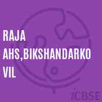 Raja Ahs,Bikshandarkovil Secondary School Logo