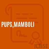 Pups,Mamboli Primary School Logo
