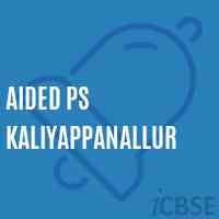 Aided Ps Kaliyappanallur Primary School Logo