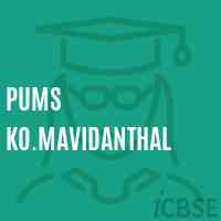 Pums Ko.Mavidanthal Middle School Logo