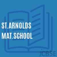 St.Arnolds Mat.School Logo