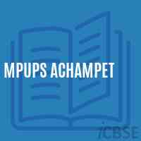 Mpups Achampet Middle School Logo