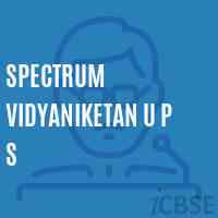 Spectrum Vidyaniketan U P S Middle School Logo