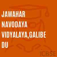 Jawahar Navodaya Vidyalaya,Galibedu High School Logo