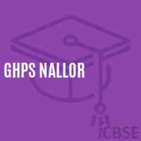 Ghps Nallor Middle School Logo