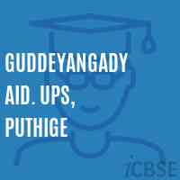 Guddeyangady Aid. Ups, Puthige Middle School Logo