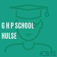 G H P School Hulse Logo